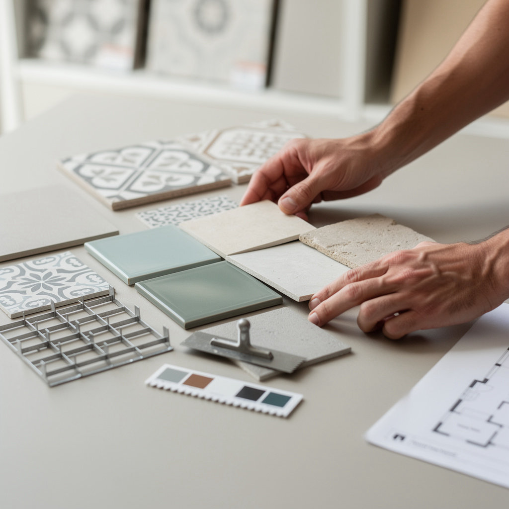 ORIGINAL STYLE TILE SHOWROOM - CHELTENHAM interior showroom displaying a wide selection of original style tiles for kitchen and bathroom projects